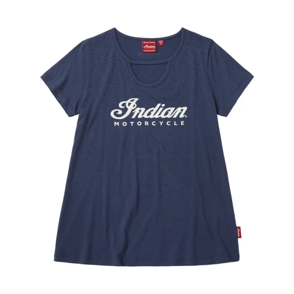 Indian Indian WW BL ALL OVER STONE TEE